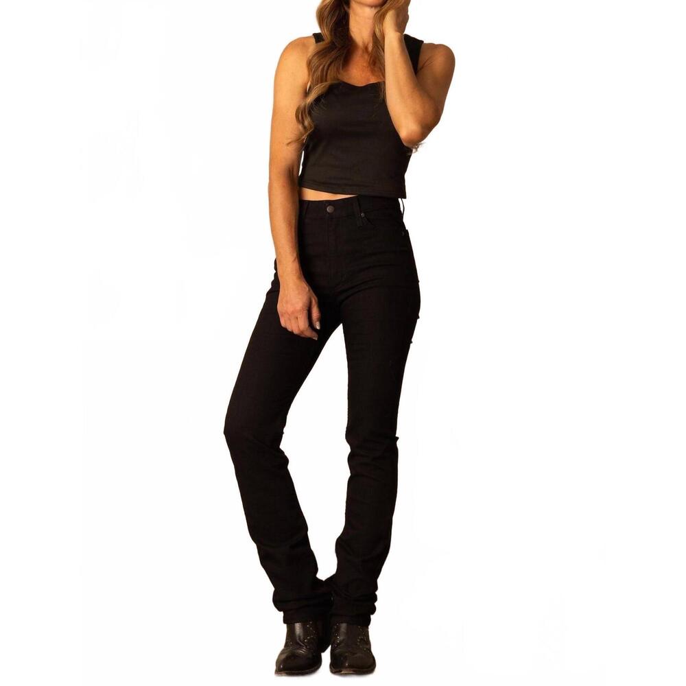 NEW KIMES sarah high-rise jeans in black